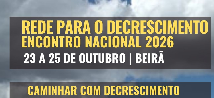 Inscrições Abertas - Encontro Nacional da Rede - 23.25 Out Beirã (Marvão)