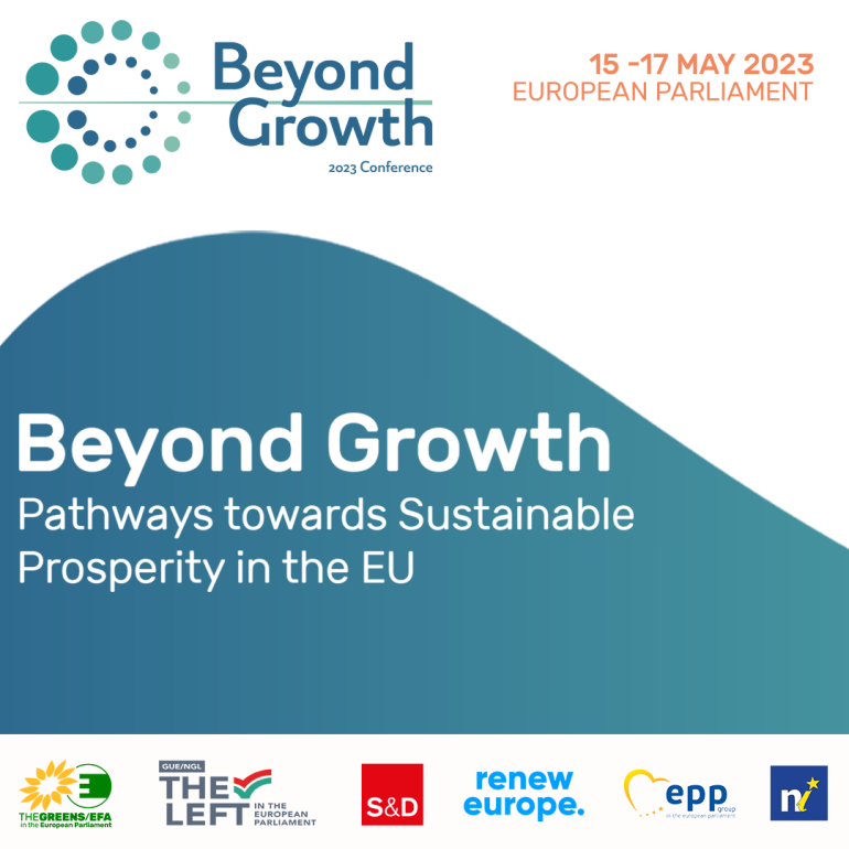 Carta Aberta publicada em antecipação da Conferência "Beyond Growth 2023" (Para Além do Crescimento)